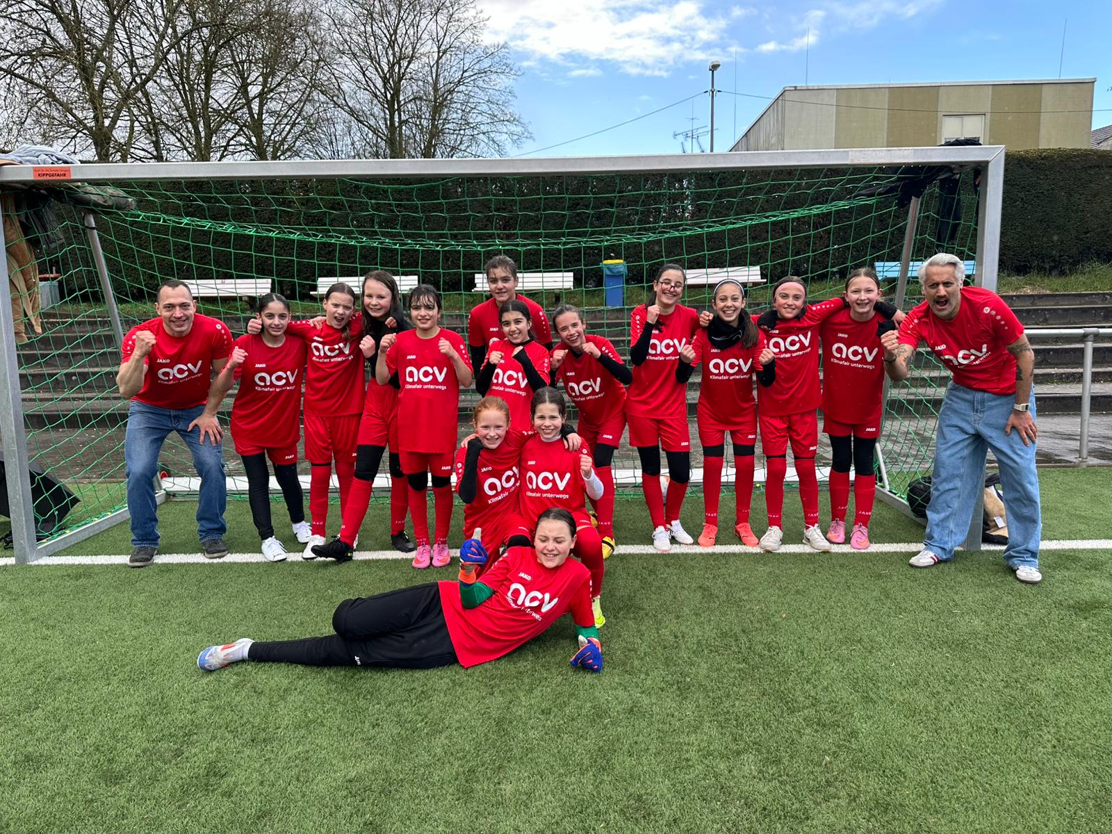 Stadtmeister im Mädchenfußball WK IV